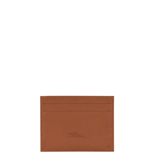 Longchamp Le Foulonné Caramel Card Holder